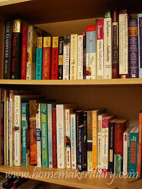 bookshelves
