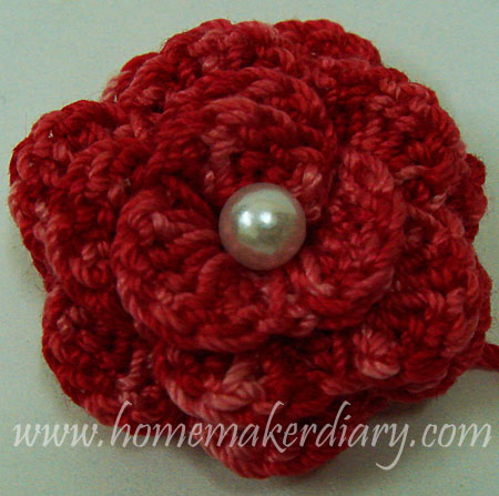 redcrochetrose